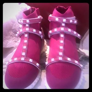 Valentino High Top Sneakers.  NWT
